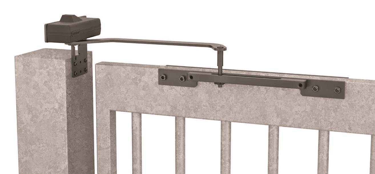 Mab Gate Closers With Sliding Arms
