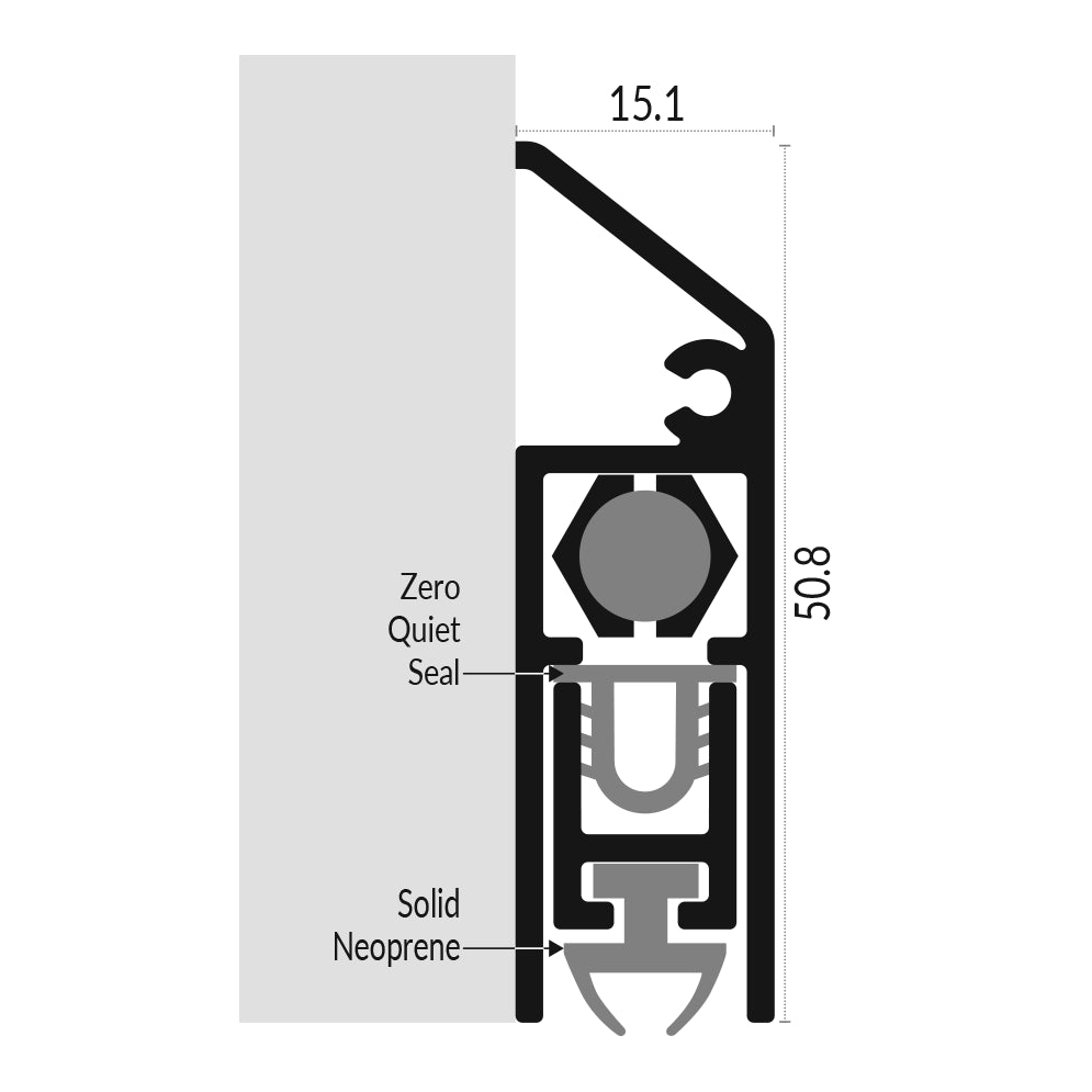 ZERO Drop Seal, Medium Duty, 321AA