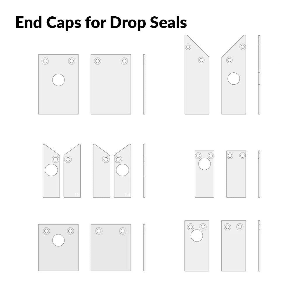 Zero Drop Seal End Caps