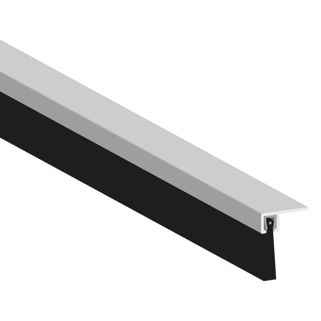 Brush Strip No.4 90° Right Angle Carrier 2500Mm / 43Mm