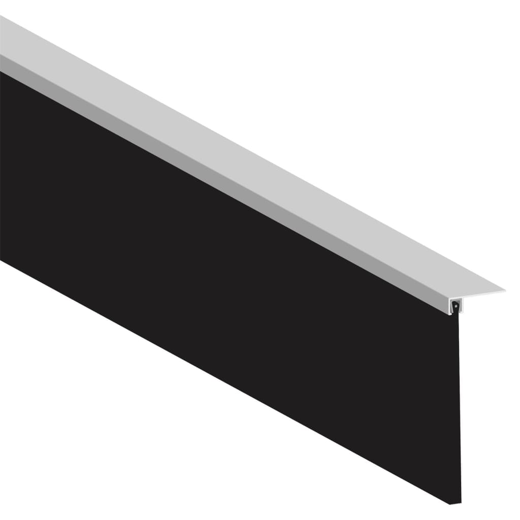 Brush Strip No.6 90° Right Angle Carrier 2500Mm / 250Mm