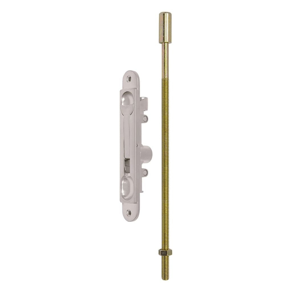 Concealed Extension Flush Bolt - Z001 Radius Face Steel Tip