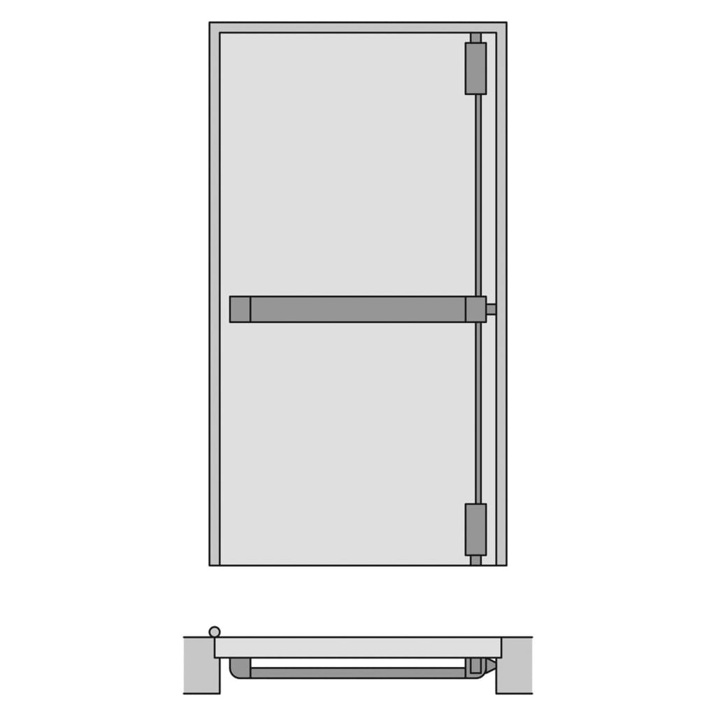 Corni Millenium Single Panic Bolt - Cml1240