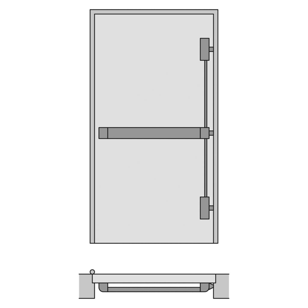 Corni Millenium Single Panic Bolt - Cml1246