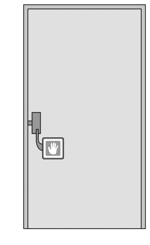 Corni Minipad 423 Single Emergency Latch - Cm1040 Left Hand