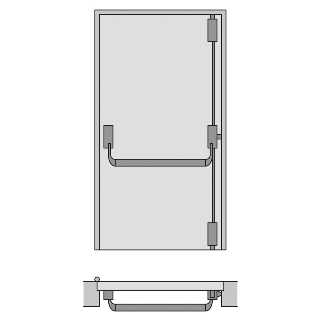 Corni Ministar 429 Single Panic Bolt - Cp1240