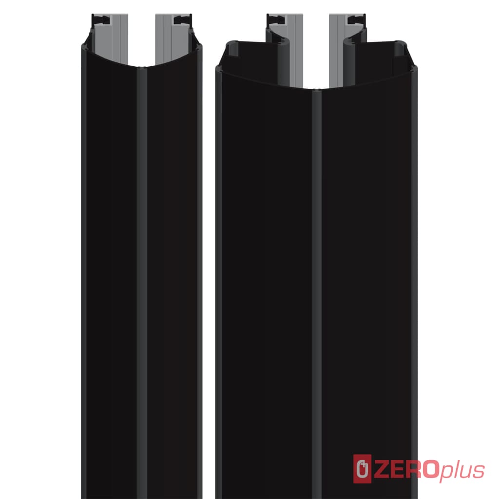 Ellen Finprotect Plus Fp5090 Children Finger Protectors Guards For Doors 2500Mm / Black