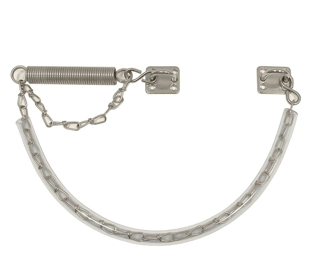 Jamb Fixing Door Protector Chain Standard Duty / Stainless Steel