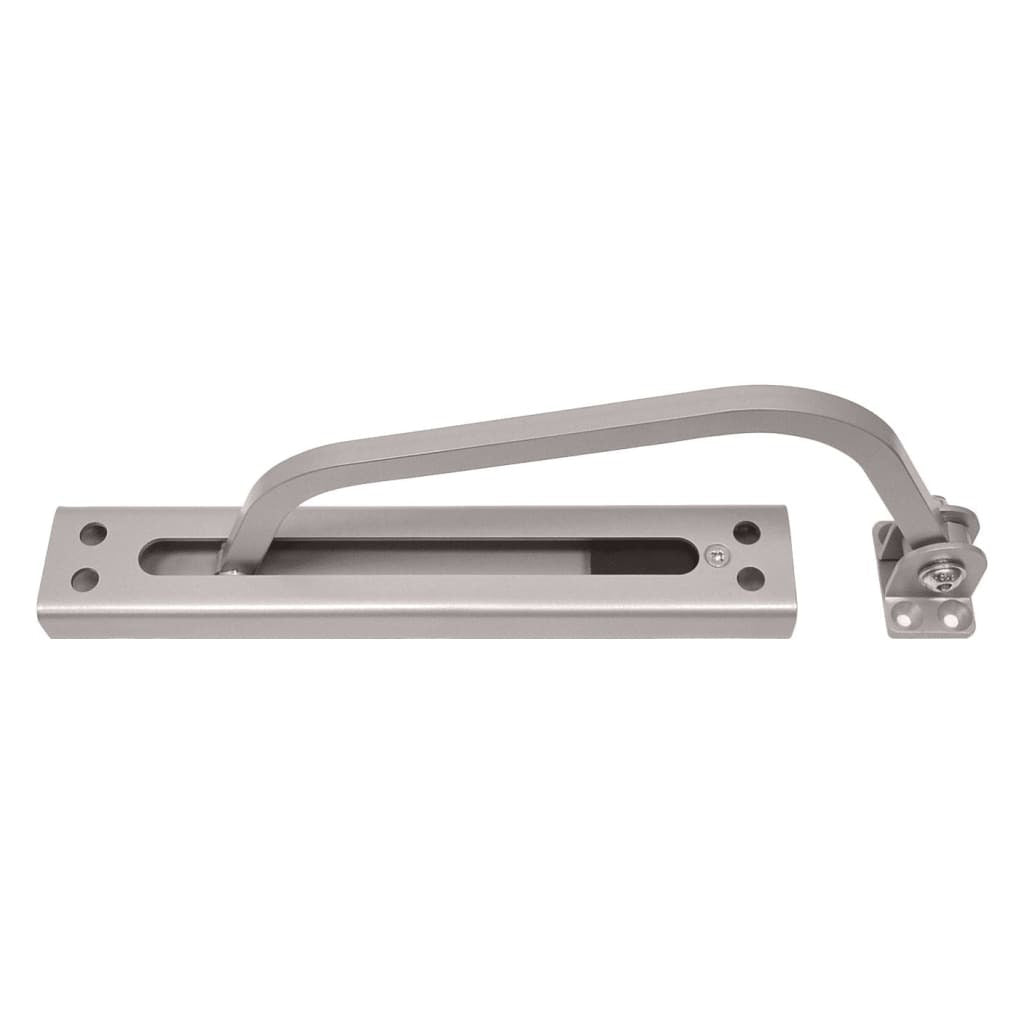 Jamb Fixing Industrial Door Limiting Stay Extended / Mild Steel Silver Grey