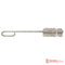 Loop Handle Bolt With Keep Brushed Grade 316 Stainless Steel 400Mm