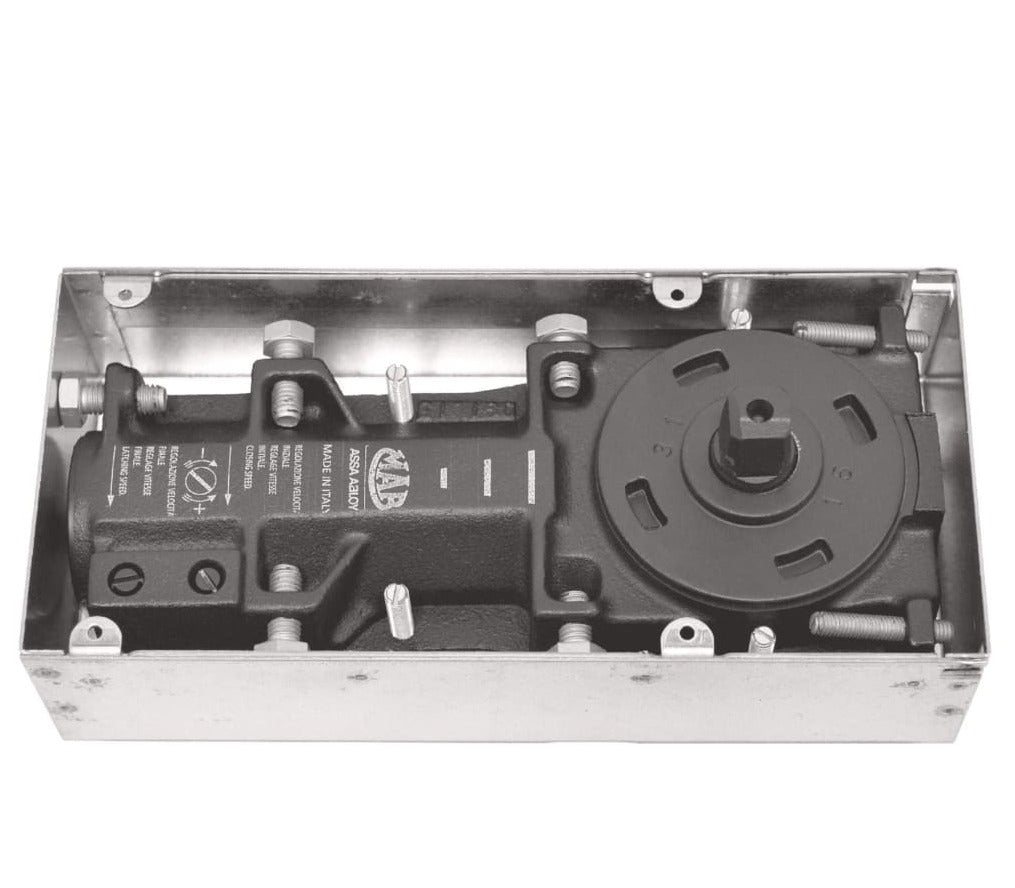 Mab 7100 Series Floor Spring Compact Low Opening Force Power Size En 2 Hold Open 90°