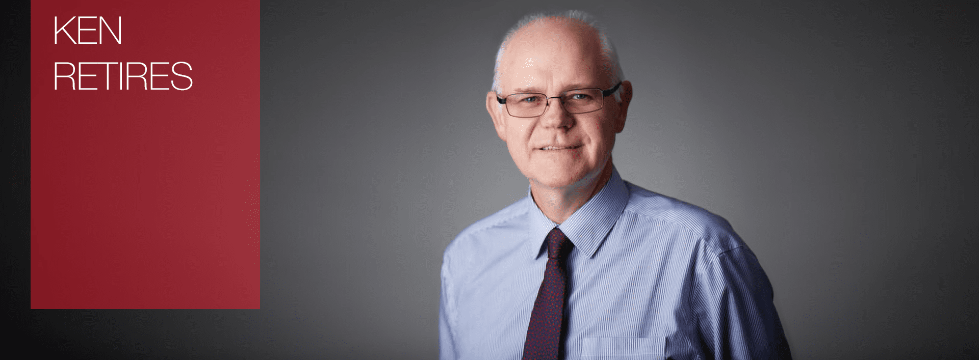 KEN RETIRES