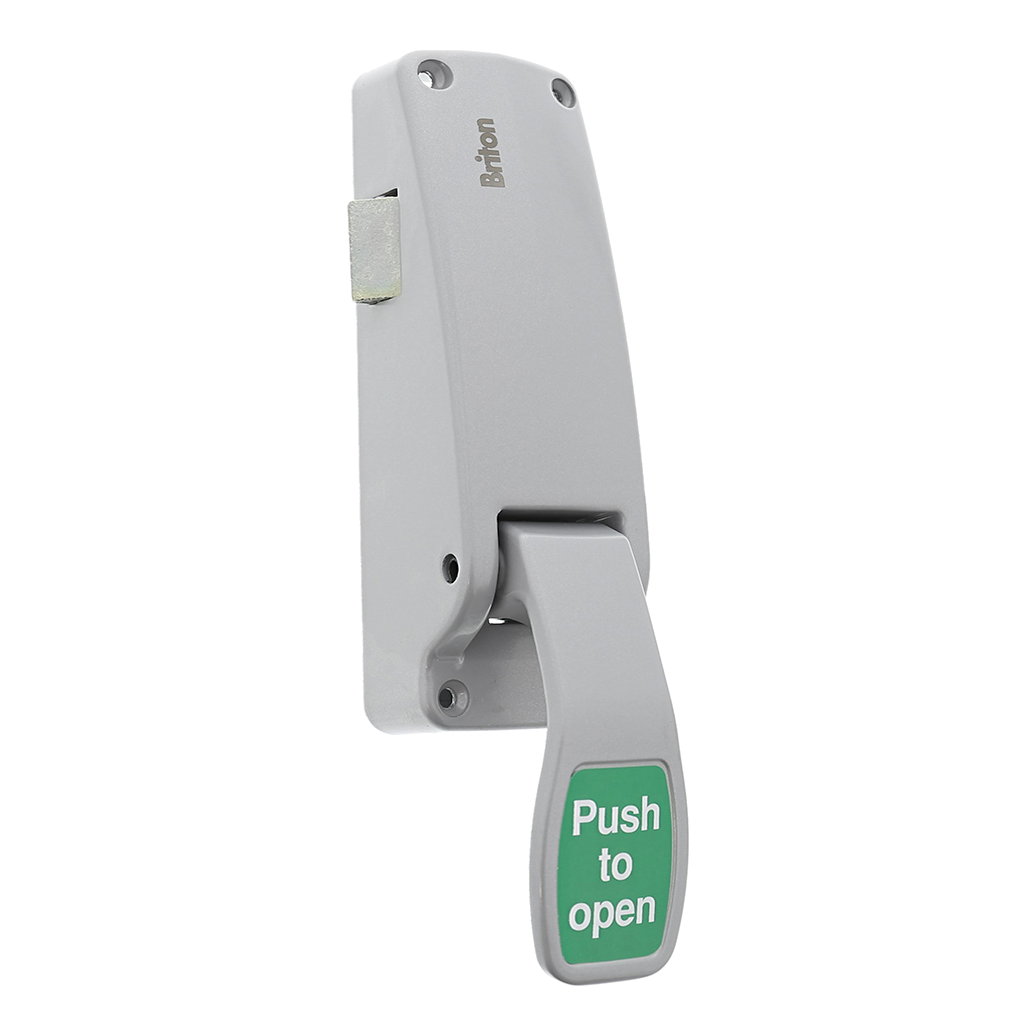 Briton Push Pad Operated Rim Latch