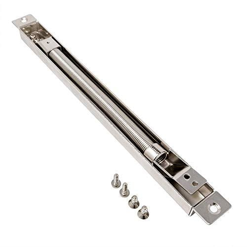 Heavy Duty Concealed Armoured Door Loop, Steel or Timber Doors, Chrome Plated