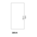 Briton Push Pad Operated Mortice Night Latch - 389M.N