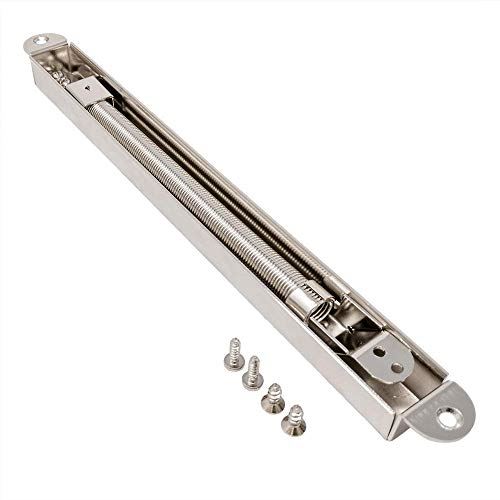 Heavy Duty Concealed Armoured Door Loop, Steel or Timber Doors, Chrome Plated