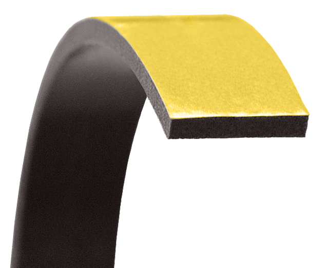 PVC Foam Glazing Tape, Double Sided Self-adhesive, Black