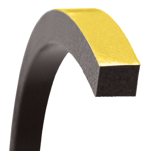 PVC Foam Glazing Tape, Double Sided Self-adhesive, Black