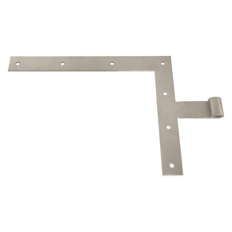 Angle Strap Hinge Brushed Grade 316 Stainless Steel