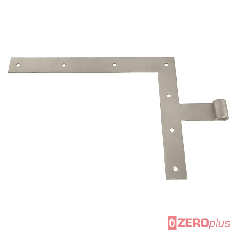 Angle Strap Hinge Brushed Grade 316 Stainless Steel Left Hand