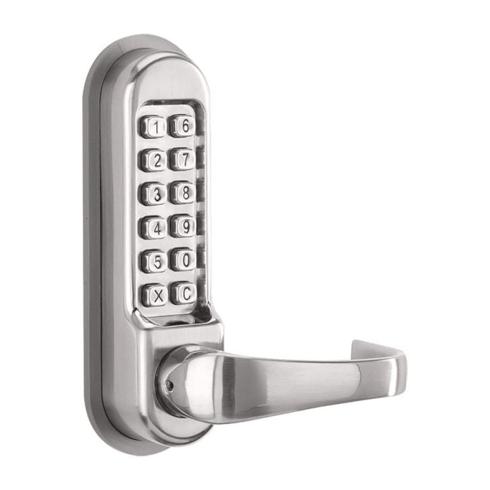 Briton Push Button Digital Lock with Lever Handle - 9260