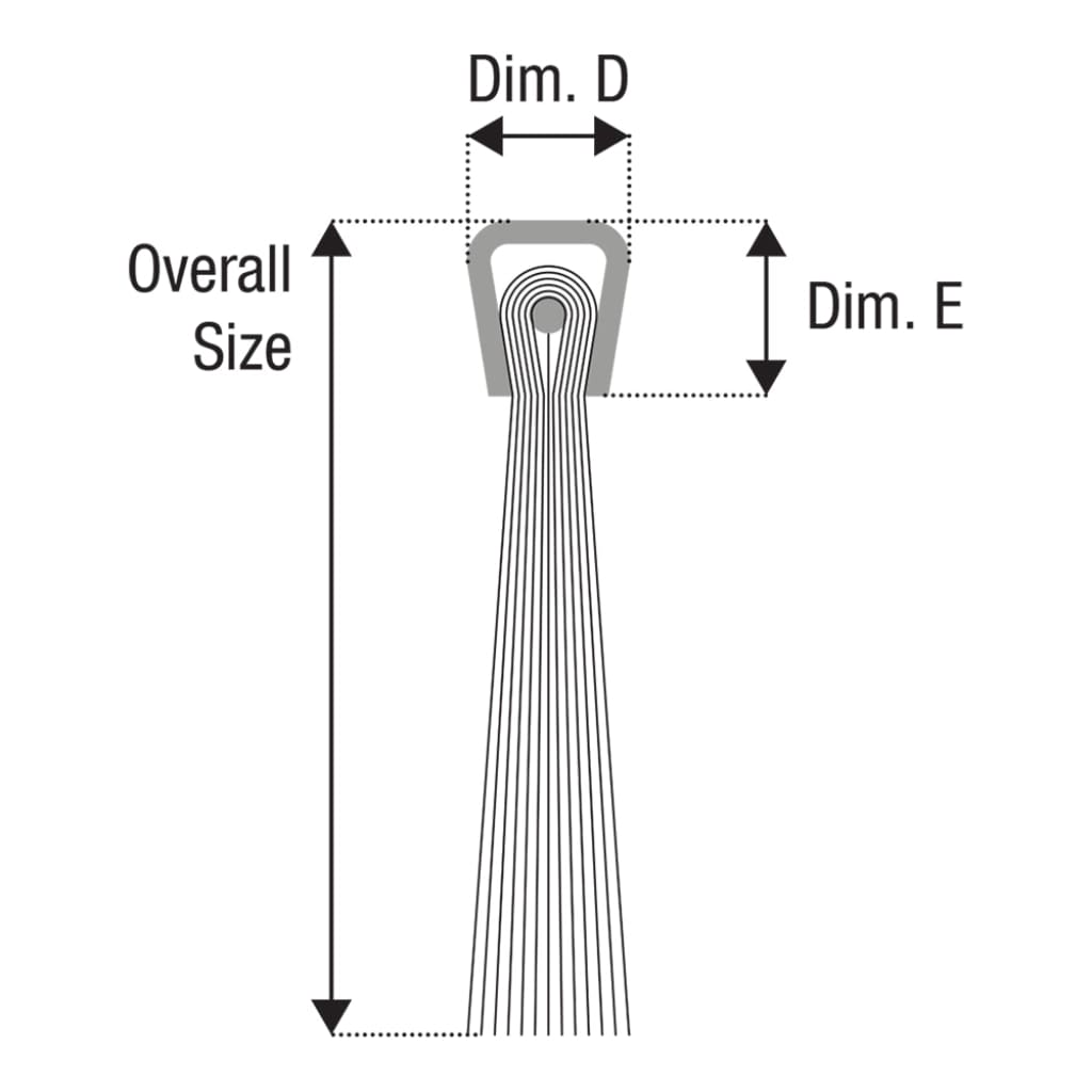 Cam Strip Brush Seal No.1