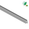 Clip-On Aluminium Brush Seal For Glass Doors 2250Mm Long 8Mm