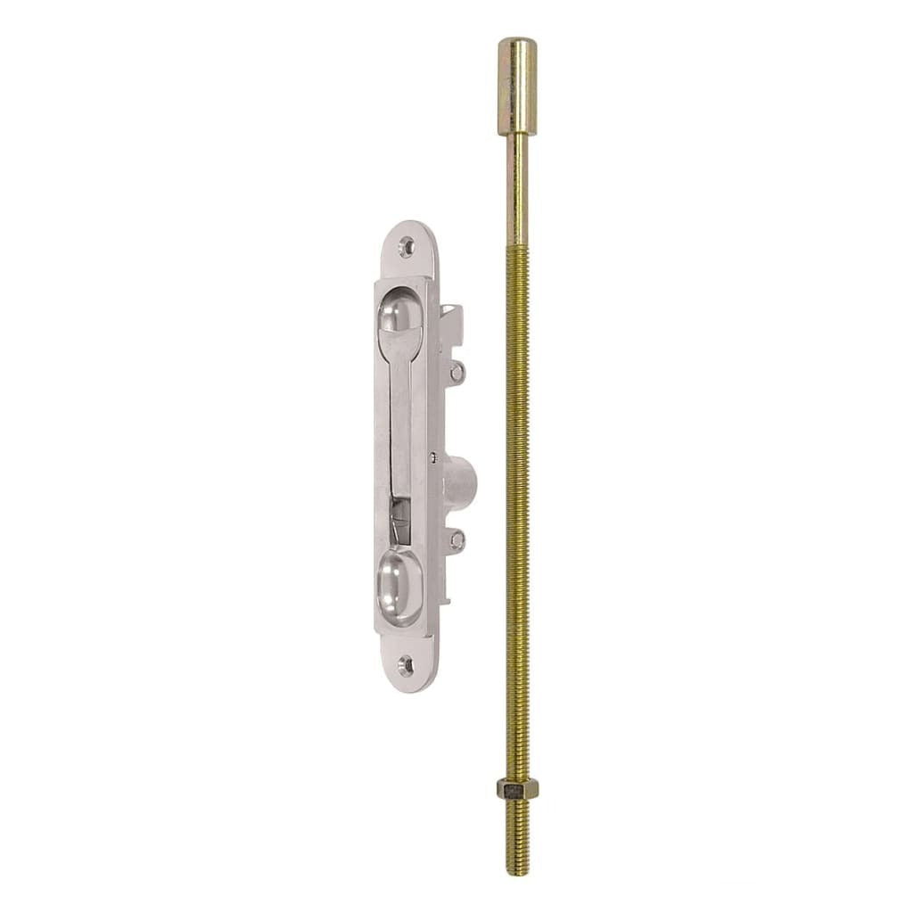 Concealed Extension Flush Bolt - Z001 Flat Face Nylon Tip