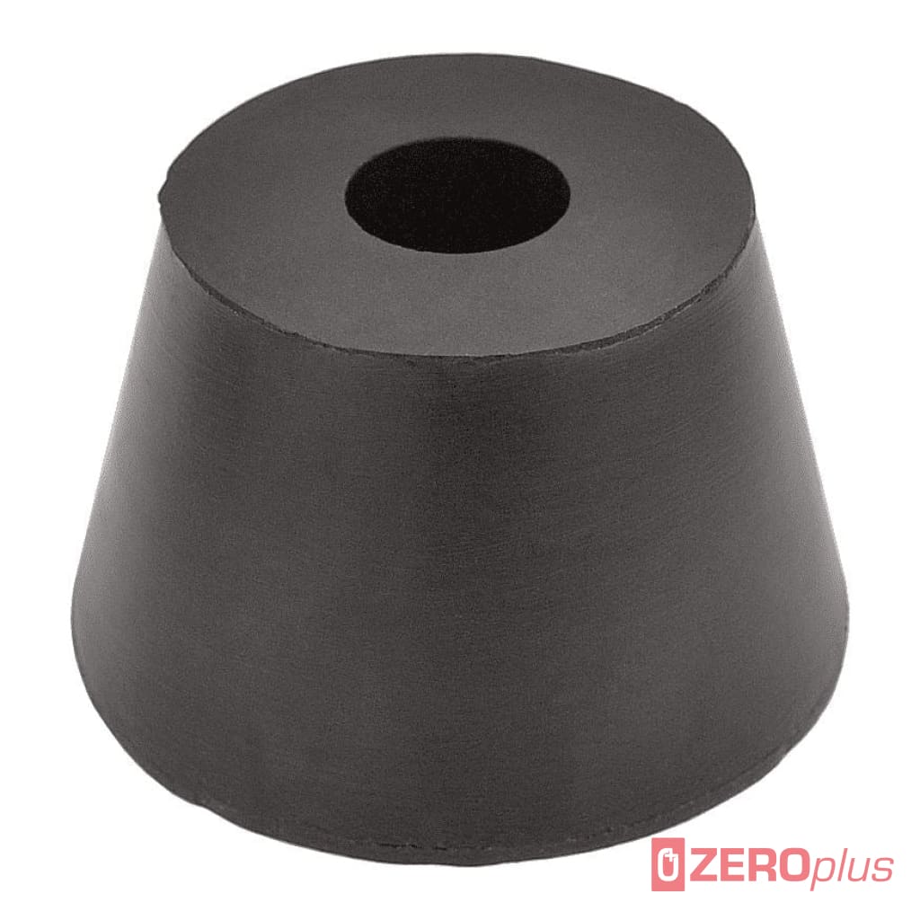 Conical Rubber Buffer Black 85X52Mm Z115.6