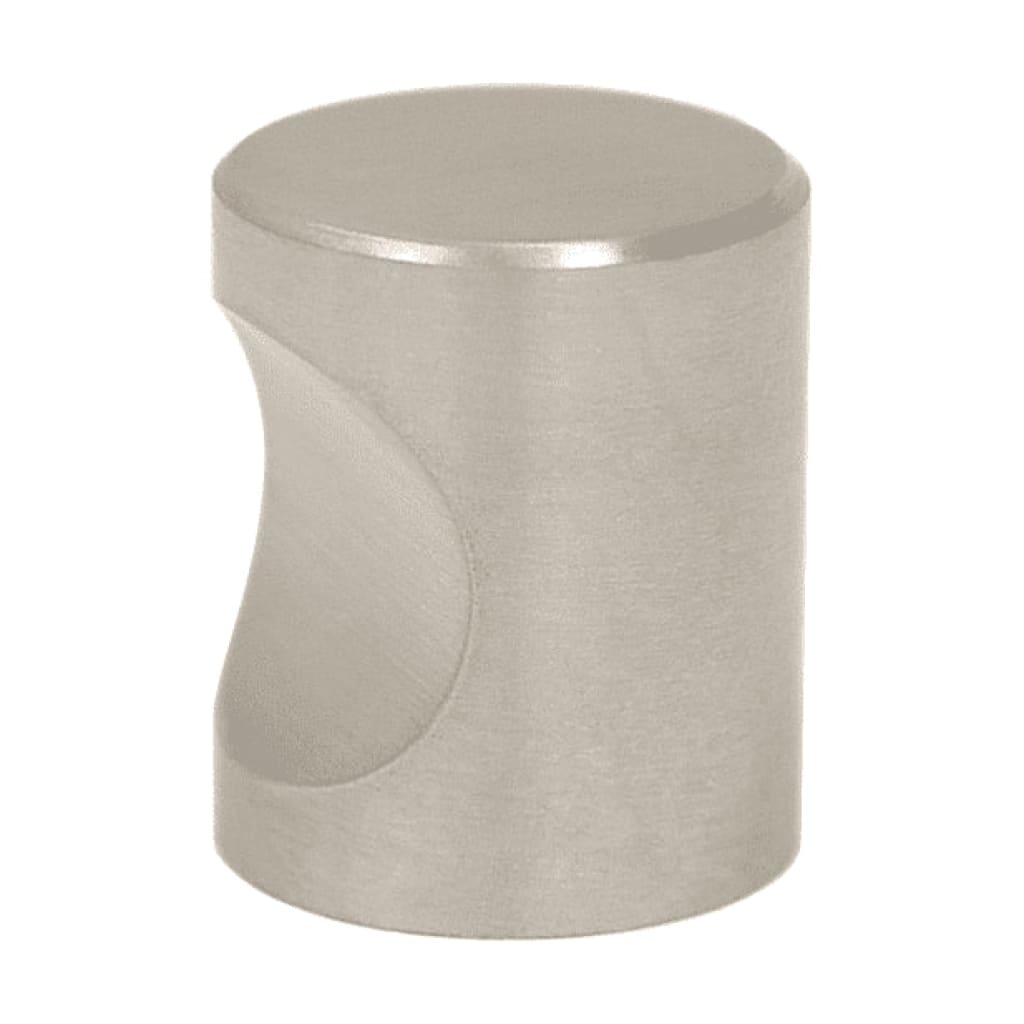 Cylindrical Knob For Worktop Waste Chute Stainless Steel