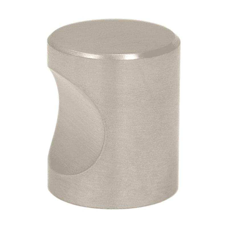Cylindrical Knob For Worktop Waste Chute Stainless Steel