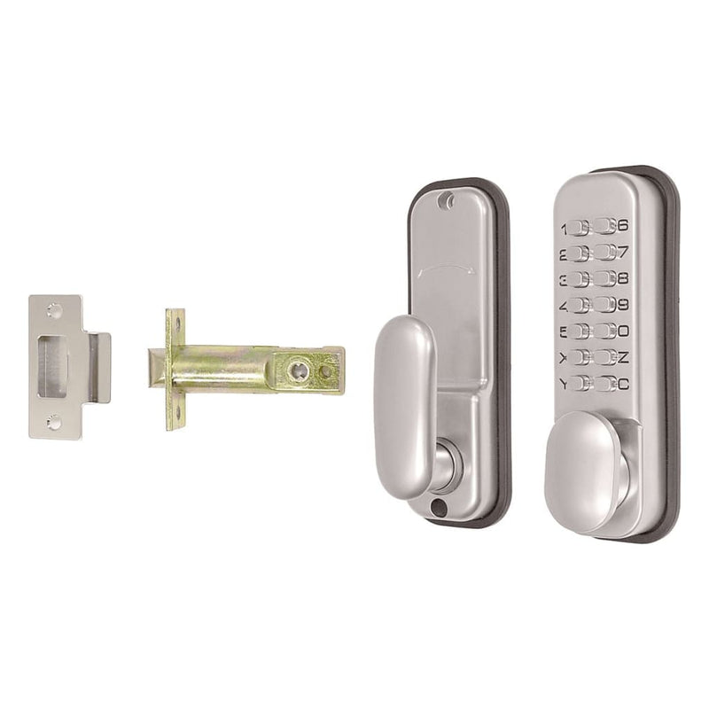 Digital Push Button Lock Without Holdback Facility - Zeu996Sc/Z2001