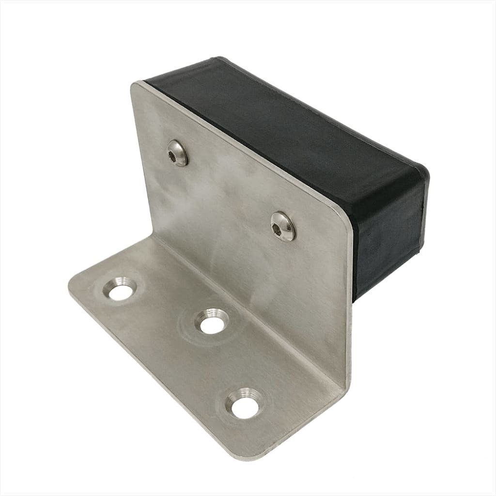 Durham Pattern Heavy Duty Door Buffer Stainless Steel