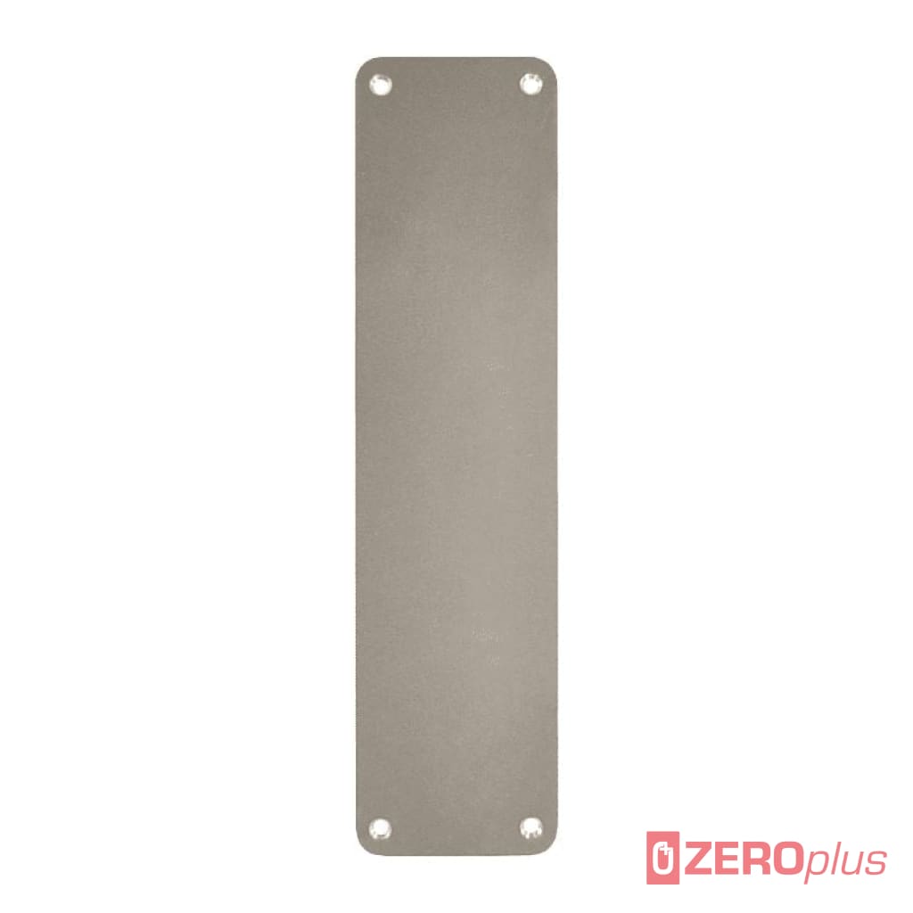 Extended Push Plate Drilled & Countersunk 976X76X1.5Mm / For Pull Handle