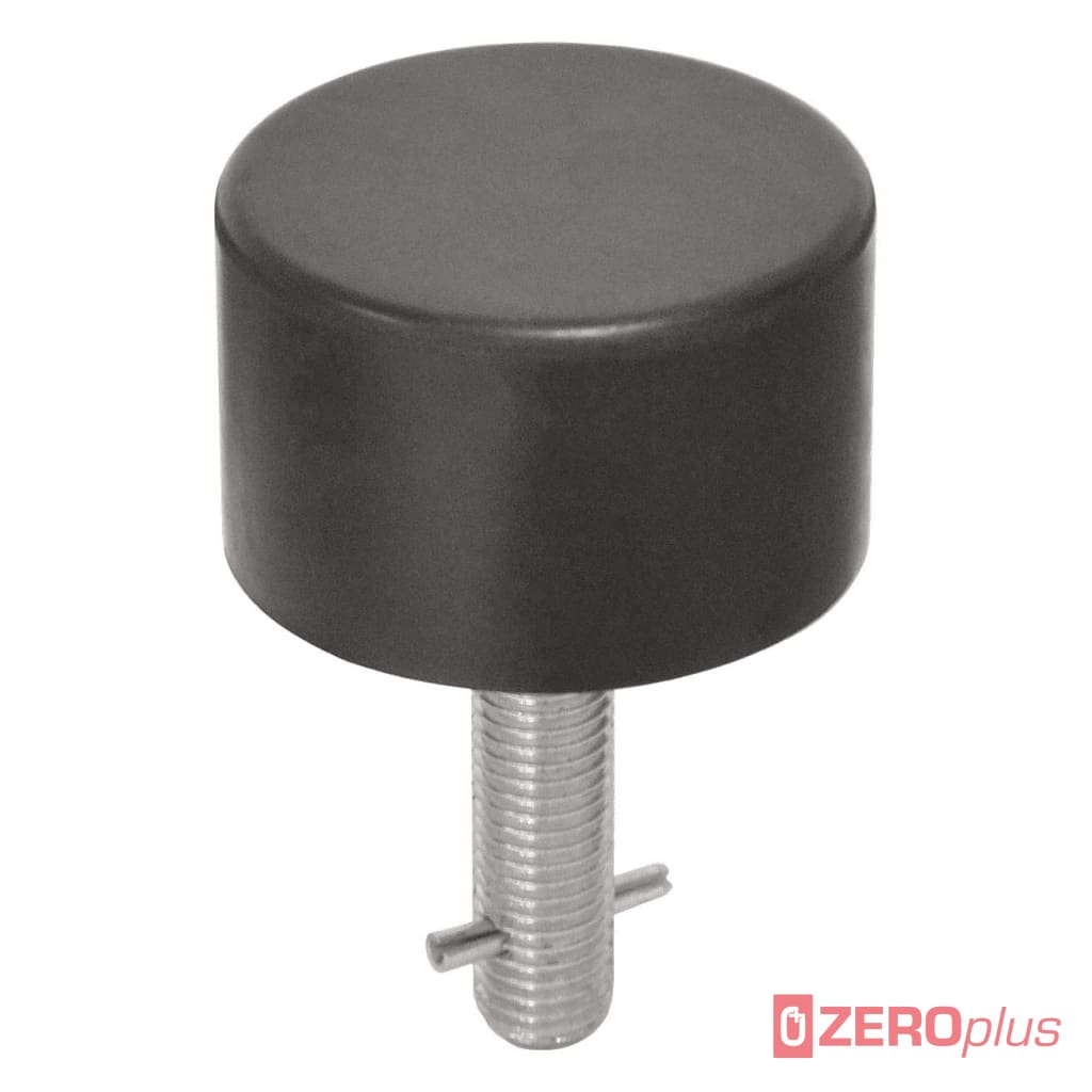 Extra Heavy Duty High Abuse Door Stop - Zh1803 83Mm Diameter X 51Mm High Bumper