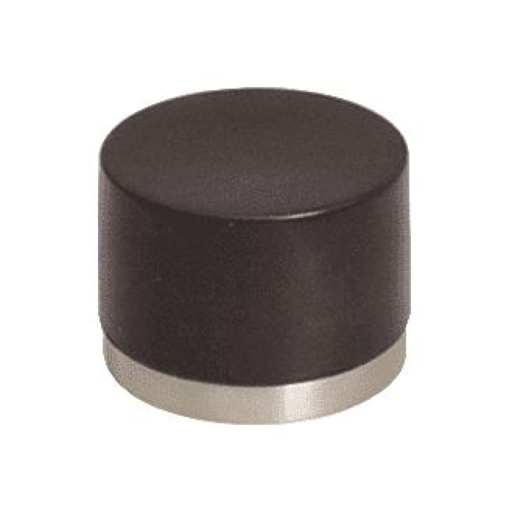 Floor Fixing Doorstop 35Mm Diameter 26Mm Projection Satin Stainless Steel