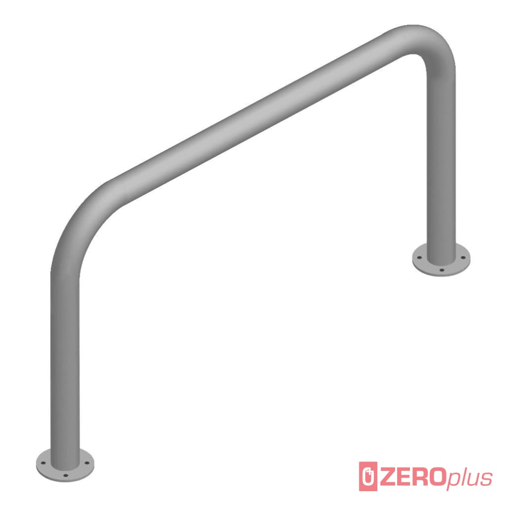 Hoop Barrier Rail - Z175 Flange / Black