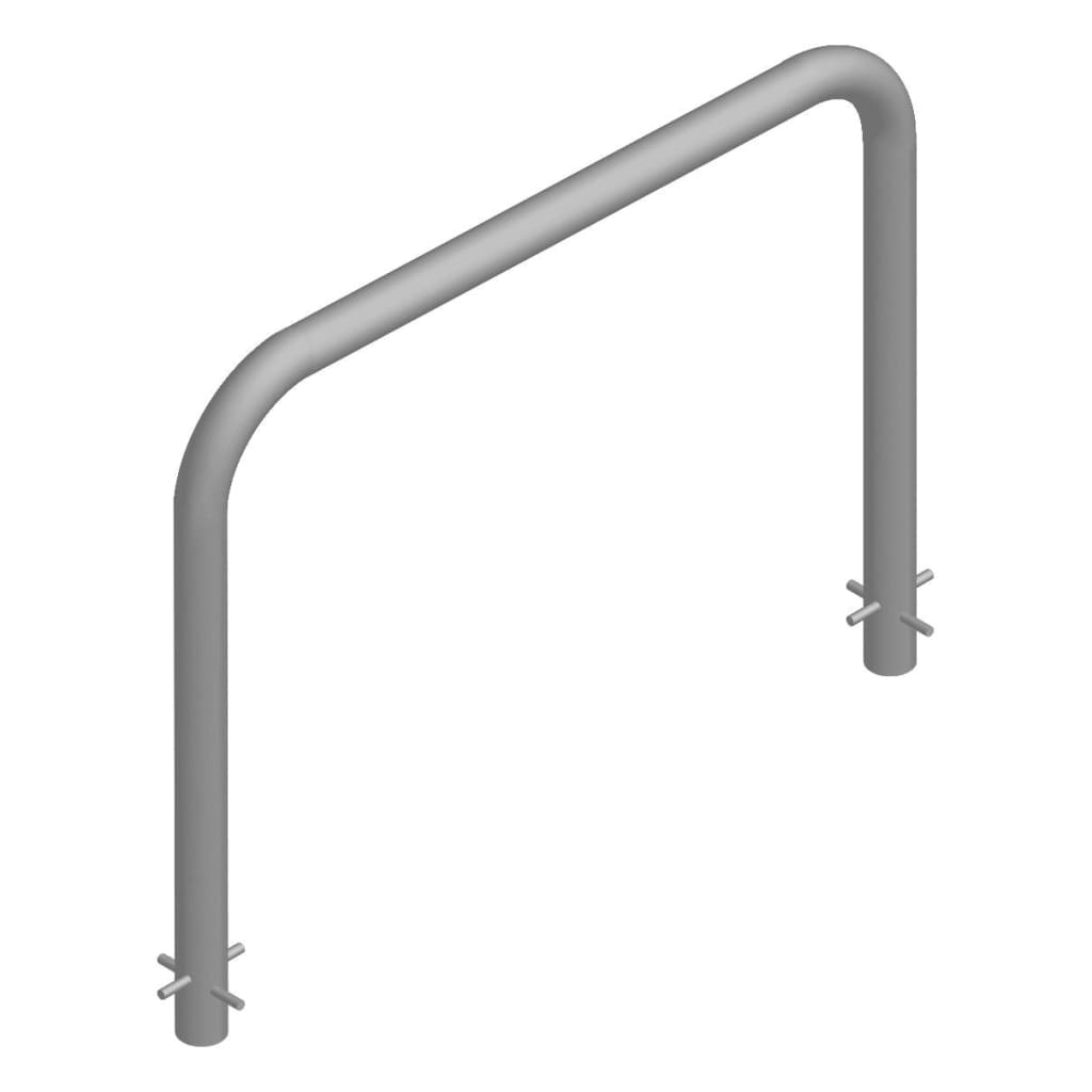 Hoop Barrier Rail - Z175 Pins / Zinc