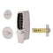 Kaba Simplex 7100 Mechanical Push Button Lock W/ Tubular Mortice Deadlocking Latch
