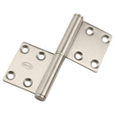 Lift Off Flag Hinge Brushed Stainless Steel