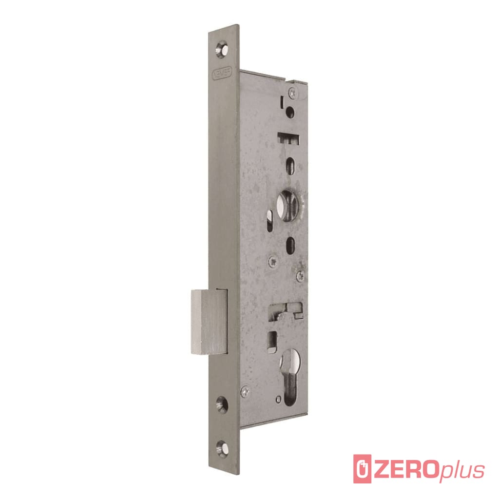 Nemef Narrow Stile Mortice Deadlock With Traditional Deadbolt 35Mm Backset 50Mm Case Depth