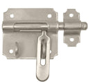 Padlock Bolt With Keep Brushed Grade 316 Stainless Steel 65Mm W X 60Mm H (Staple 20Mm Wide)