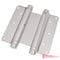 Proquinter Double Action Spring Hinge Pair 70Kg (No.42-200Mm) / Silver Sprayed Mild Steel