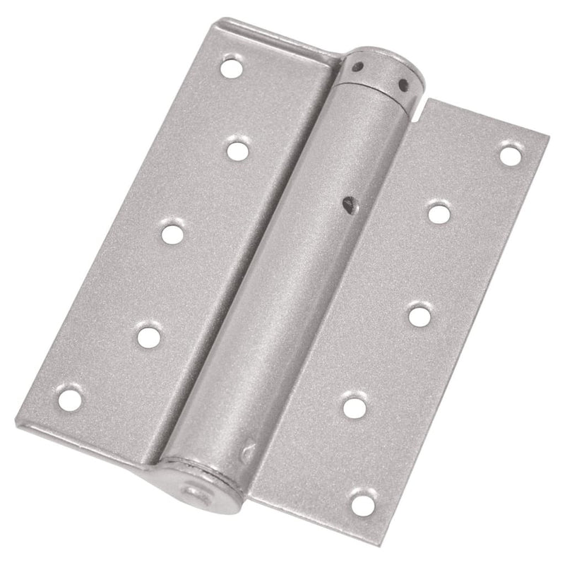 Proquinter Single Action Spring Hinge Pair 27Kg (No.5-125Mm) / Satin Stainless Steel