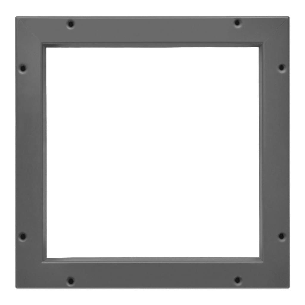 Rectangular Metal Vision Panel - Fgs 254X762Mm(10X30In) / 44-46Mm Doors & 35Mm Glass