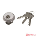 Round Screw-In Cylinder To Suit Locks For Aluminium Doors - Z804 Single