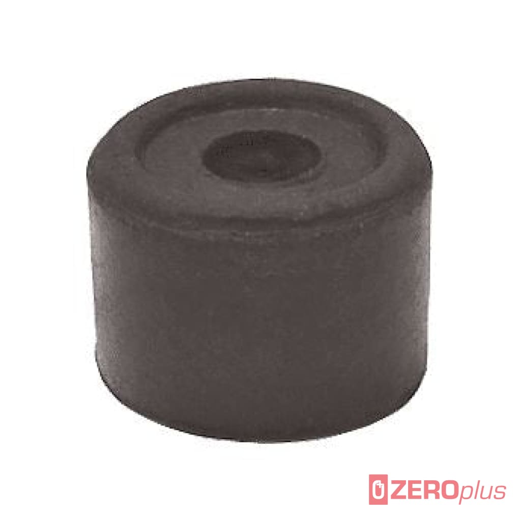 Rubber Doorstop Black 35X25Mm Z035