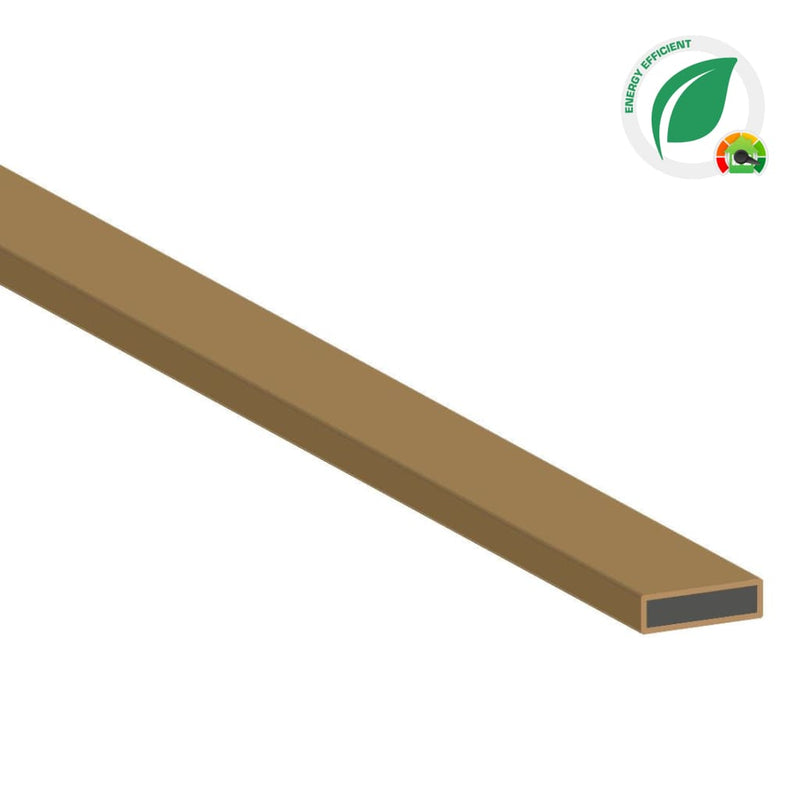 Sleeved Intumescent Strip For 30 Minutes Fire Rated Doors 15Mm Wide 2100Mm Long