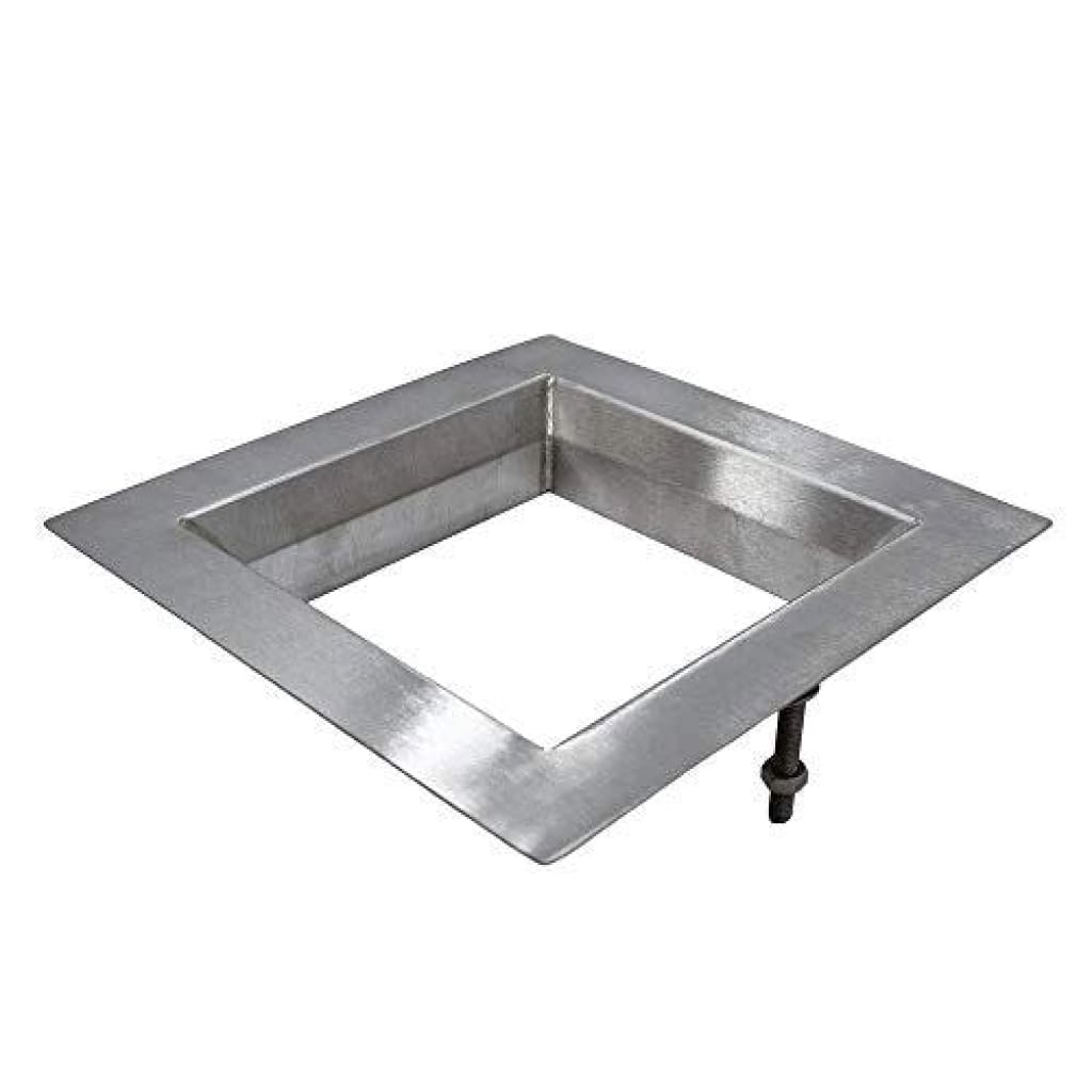 Square Built-In Worktop Waste Chute Stainless Steel For Restaurants Hotel Kitchens (Chute Only)