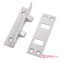 Surface Fixing Bevel Hinge Bolts Pair With Frame Plates